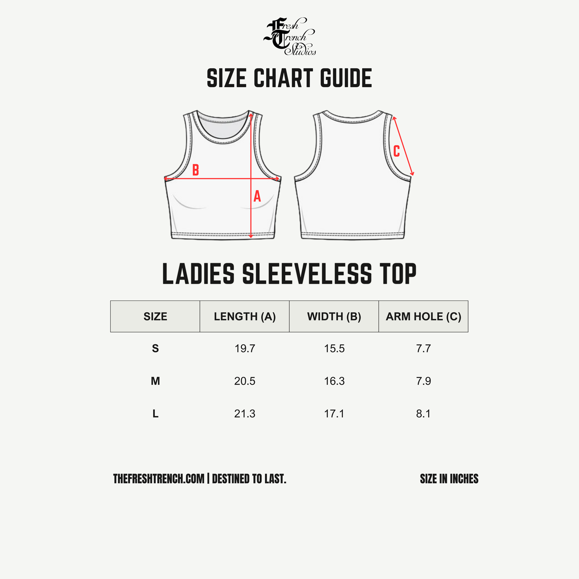 LADIES SLEEVELESS TOP