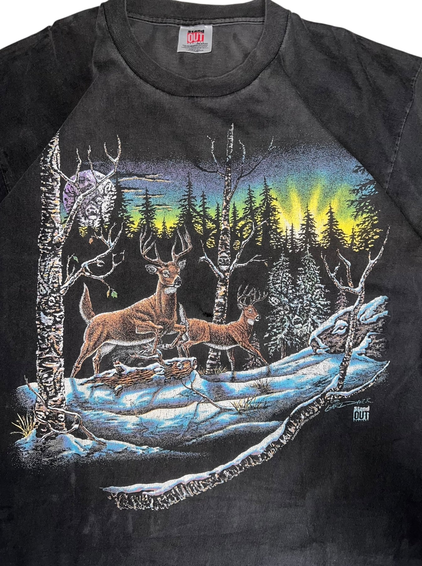 VINTAGE 1994 ANIMAL DEER TEE
