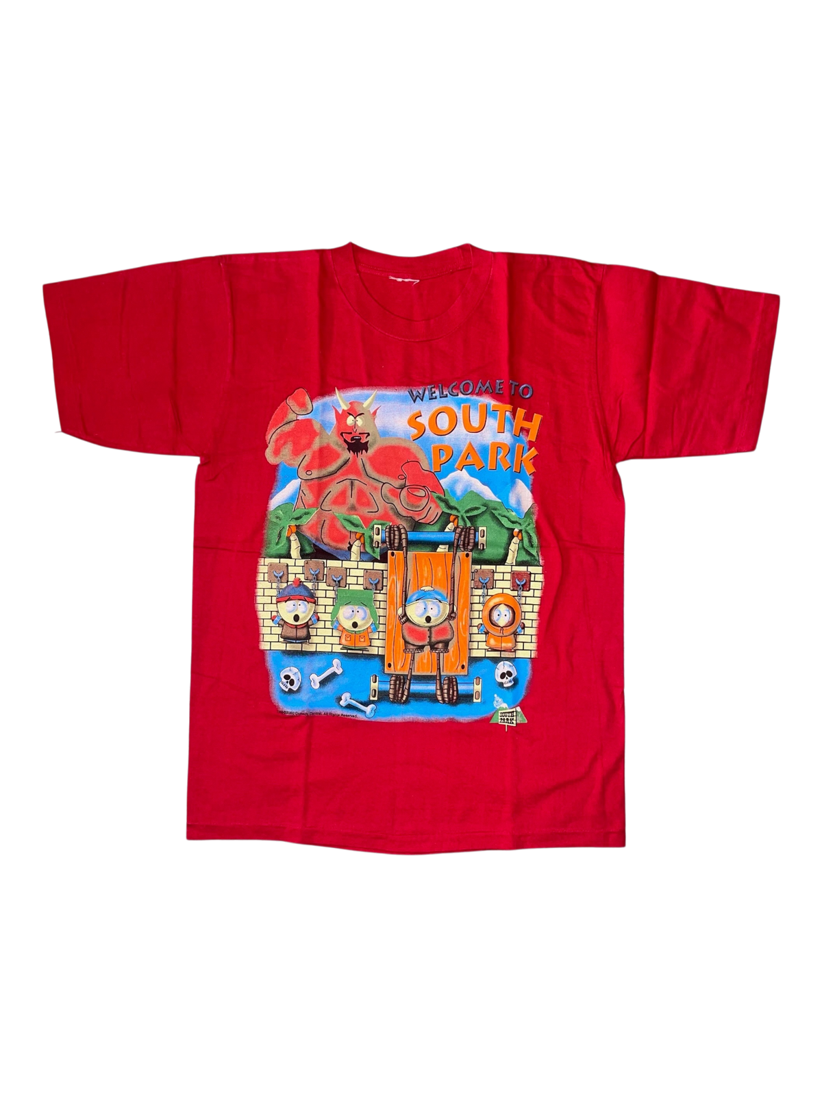 VINTAGE BOOTLEG SOUTHPARK RED TEE
