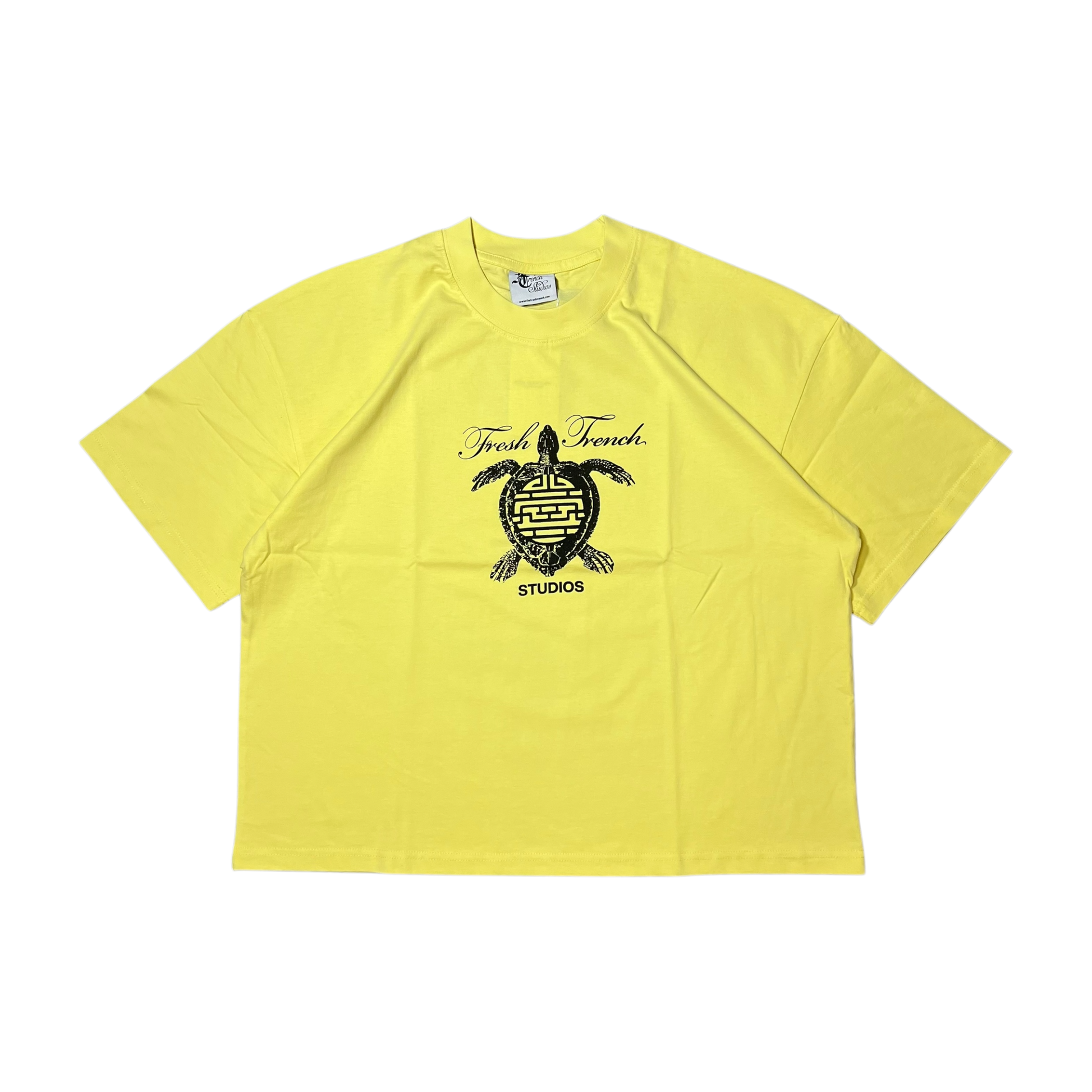 CROPPED DROP SHOULDER TEE