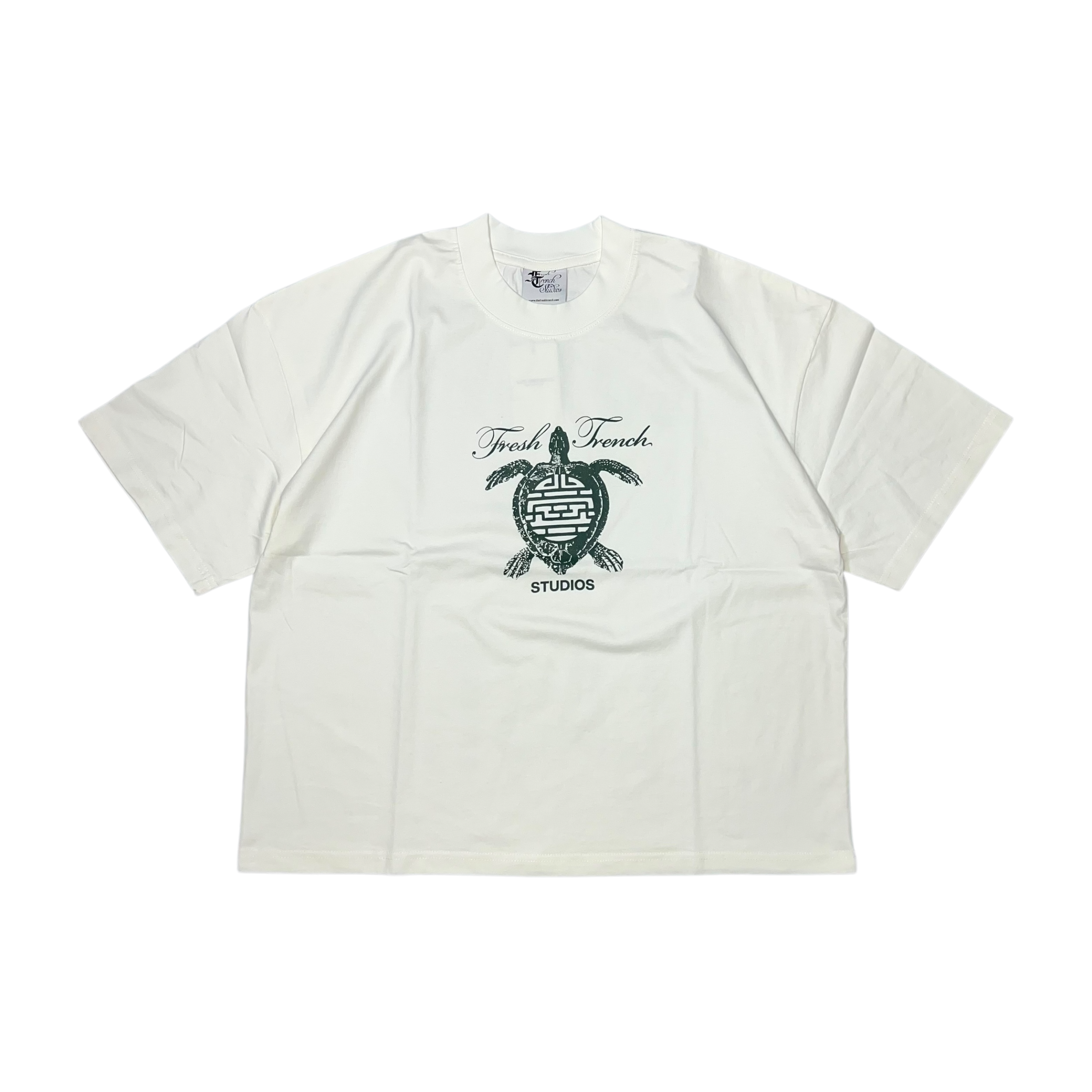 CROPPED DROP SHOULDER TEE