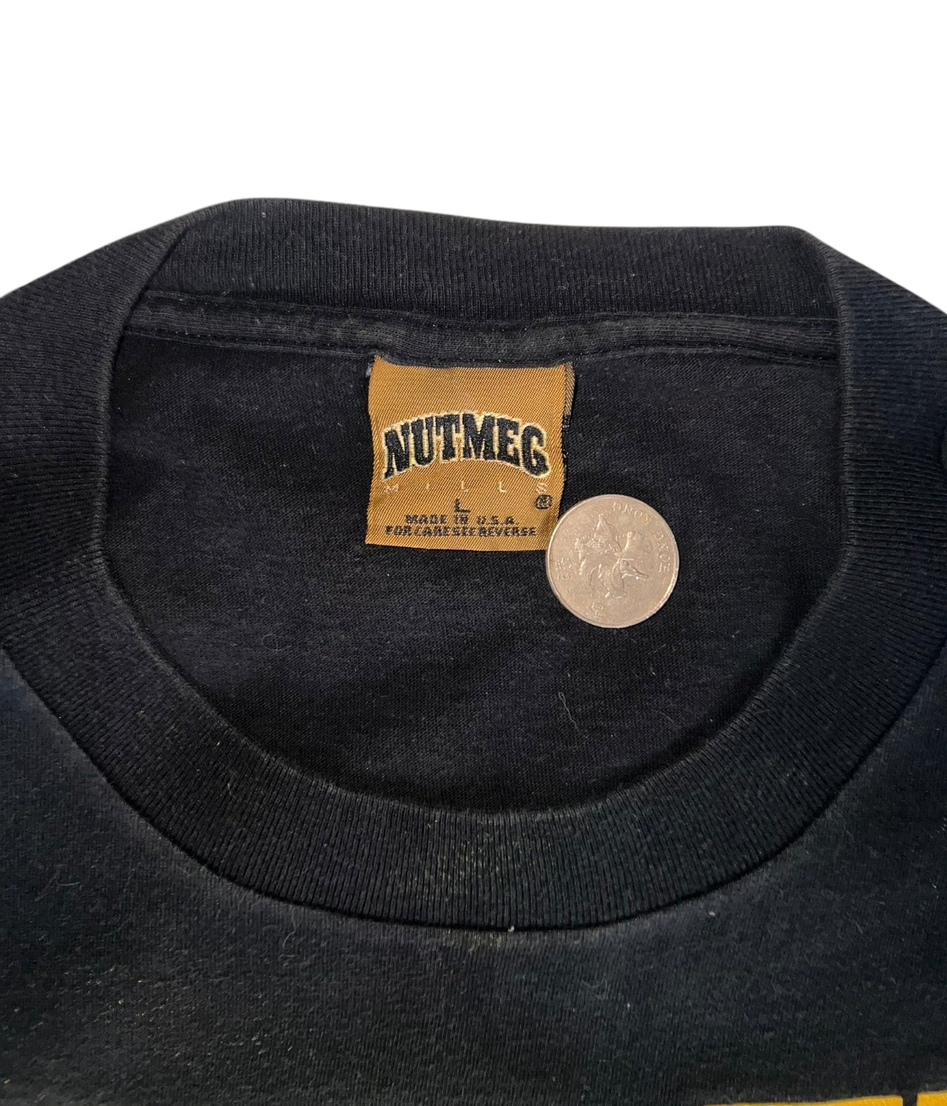 VINTAGE 1995 NFL PITTSBURGH STEELERS BLACK TEE