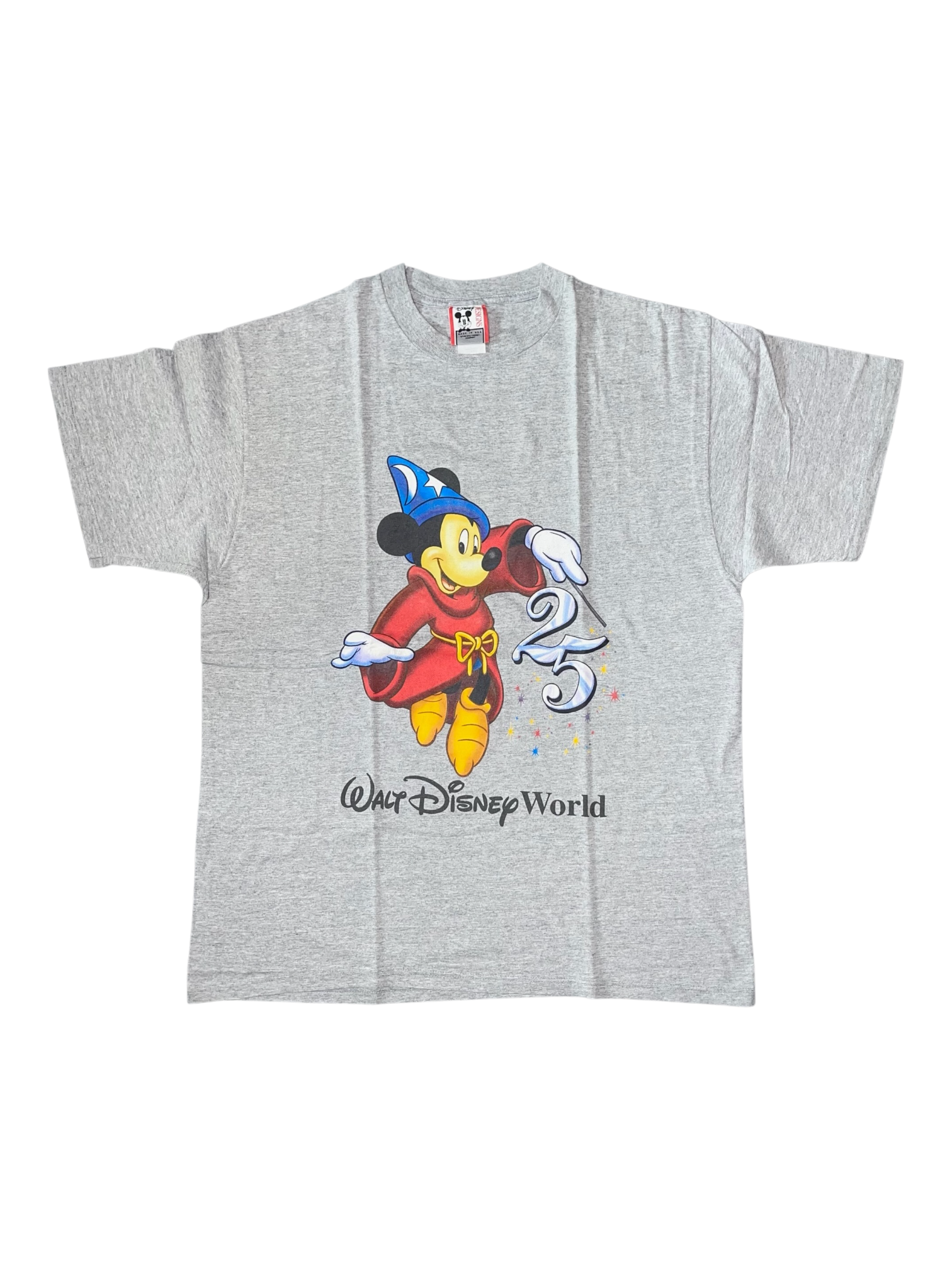 VINTAGE WALT DISNEY MICKEY MOUSE WIZARD TEE