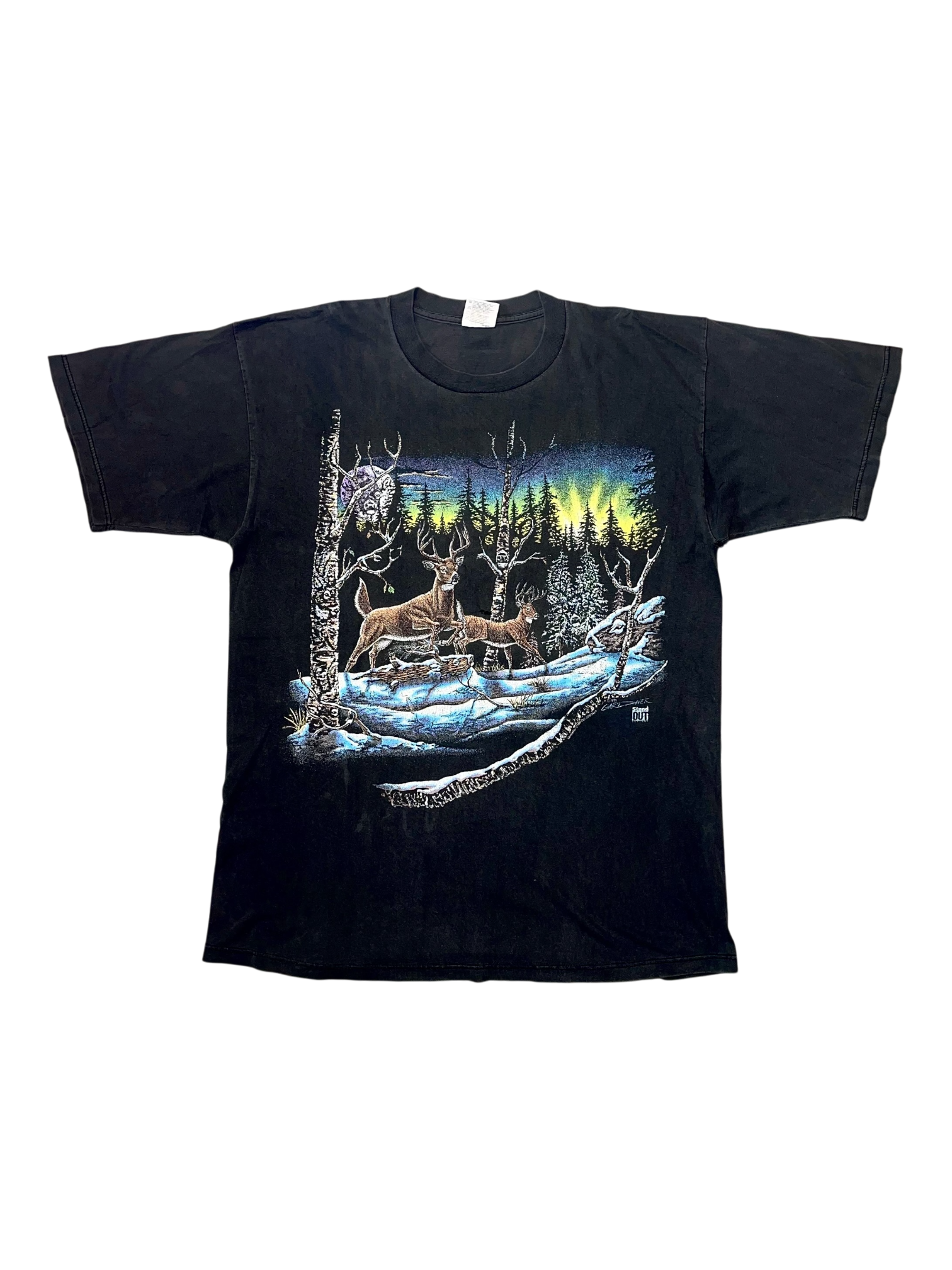 VINTAGE 1994 ANIMAL DEER TEE