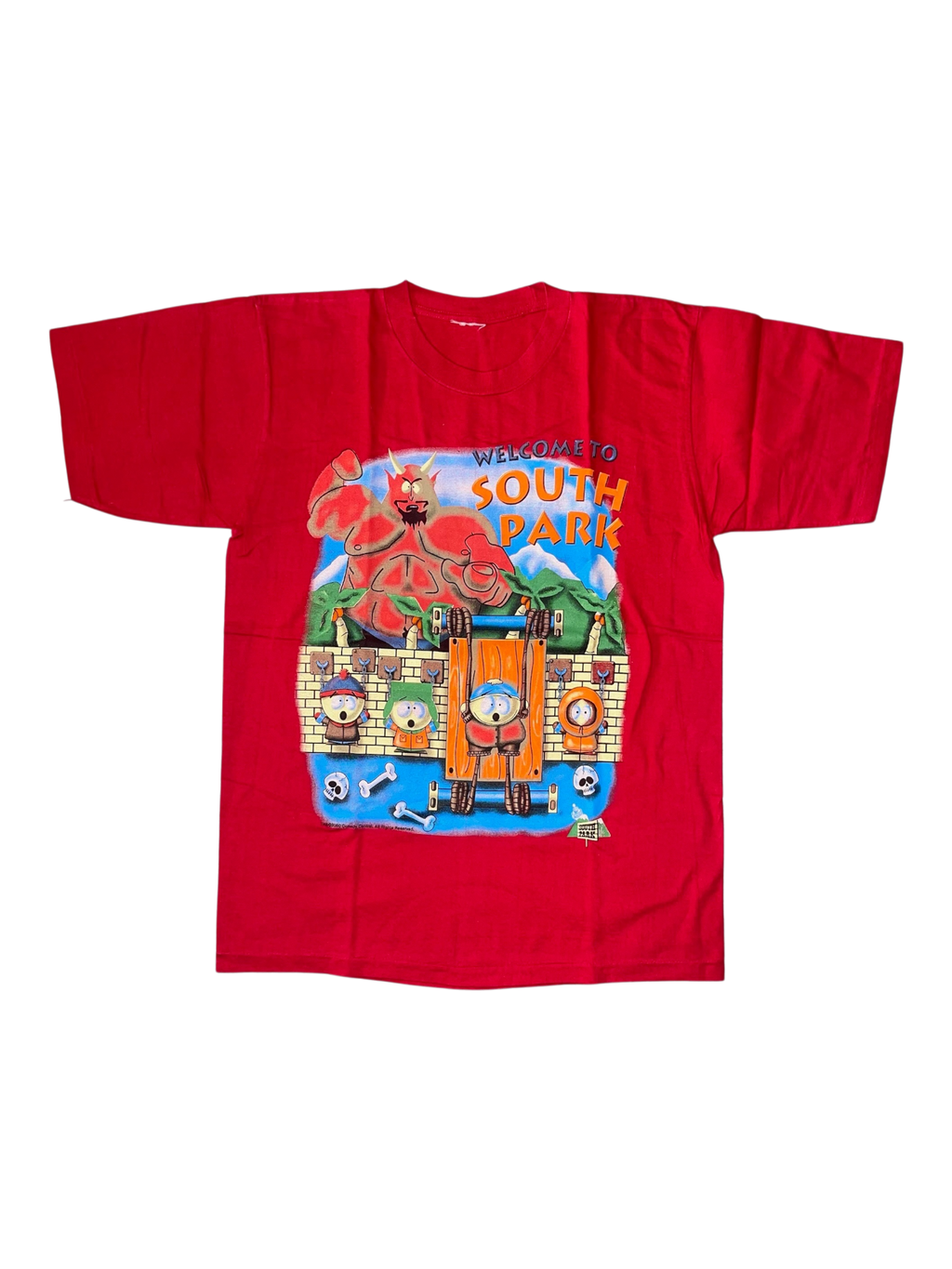 VINTAGE BOOTLEG SOUTHPARK RED TEE