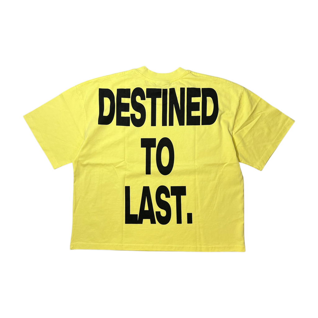 CROPPED DROP SHOULDER TEE