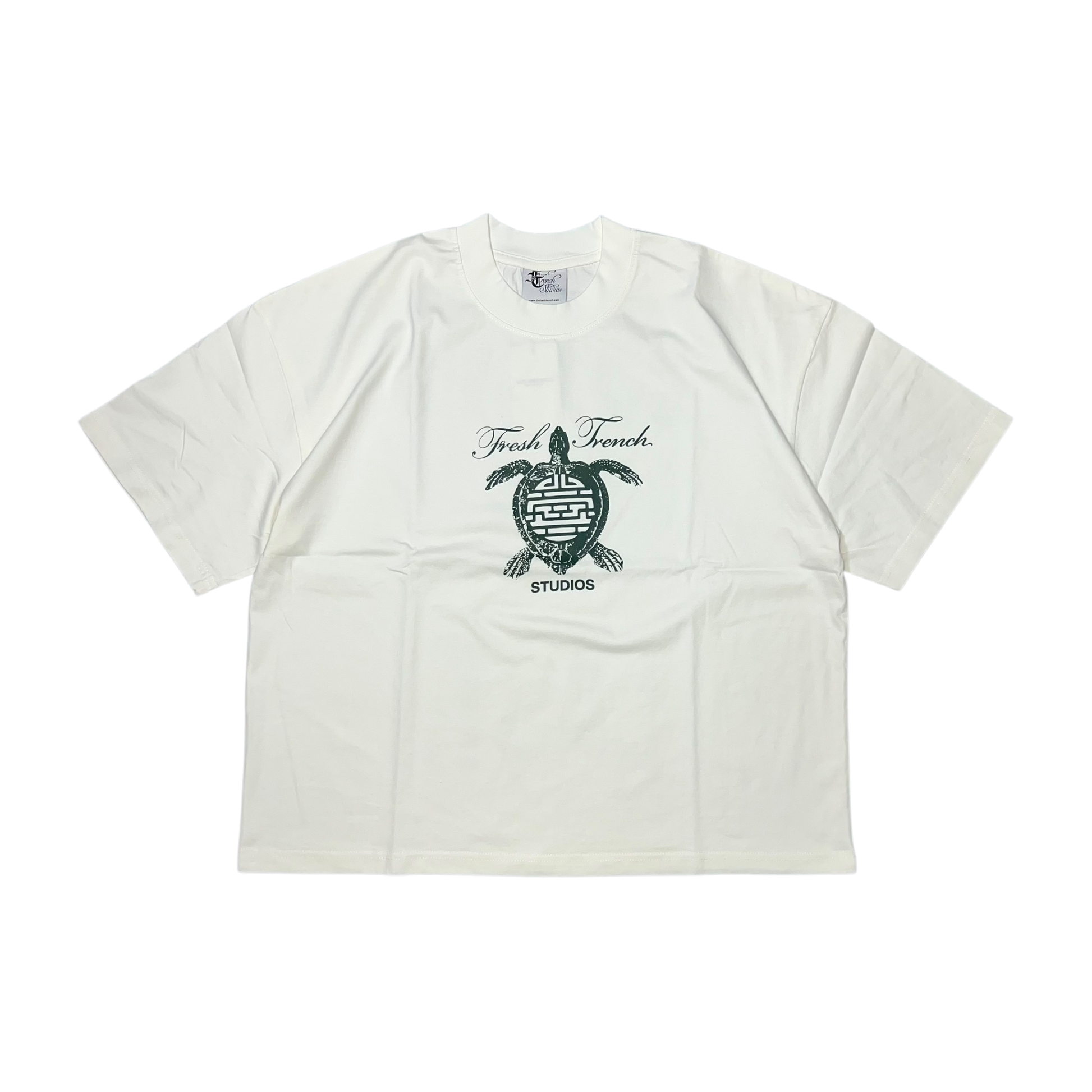 CROPPED DROP SHOULDER TEE